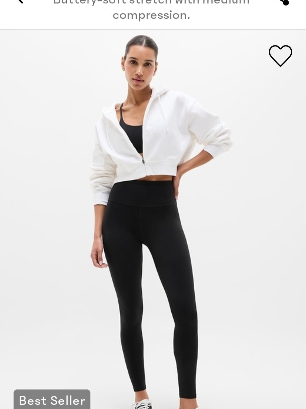 Athleta Elation Ultra High Rise Black Medium Tall Leggings Hardly Worn